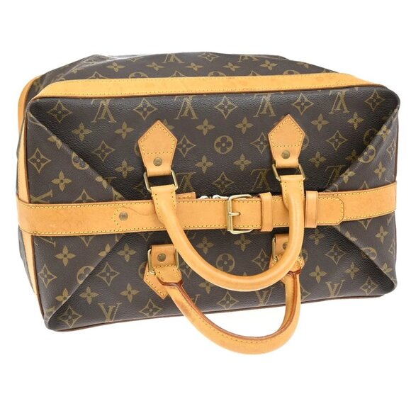 LOUIS VUITTON Travel Hand Cruiser Bag 40 Monogram Leather Brown 538-082525 - Picture 5 of 16